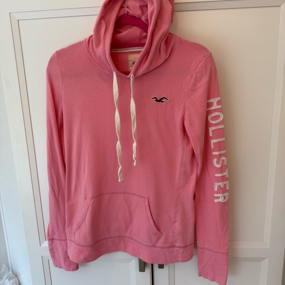 Hollister Other - Hollister Pink Teen Oversized Hoodie Long Sleeve